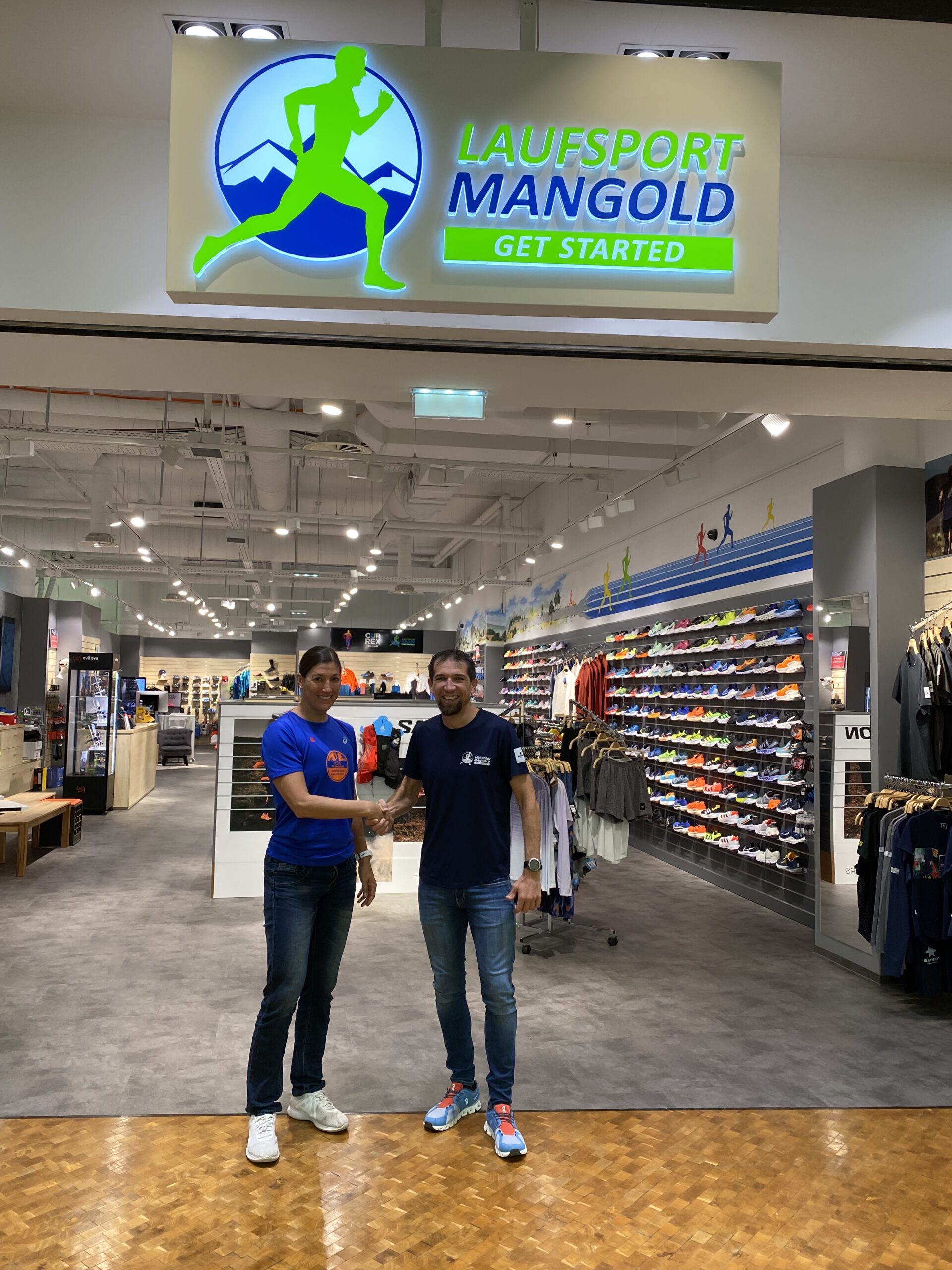 Neuer Sponsor – Laufsport Mangold!