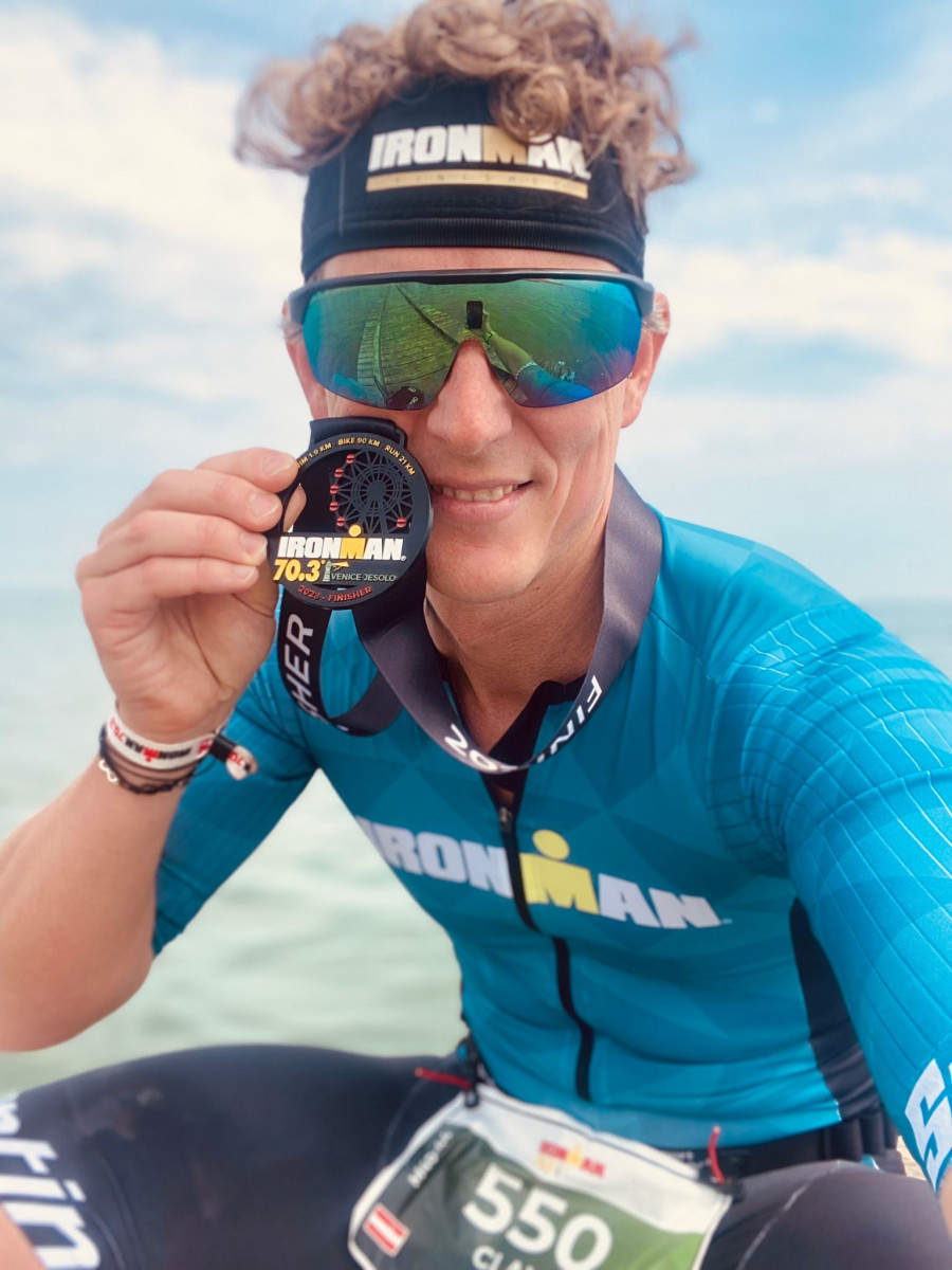 Ironman 70.3 Jesolo mit „Mini&Claus“