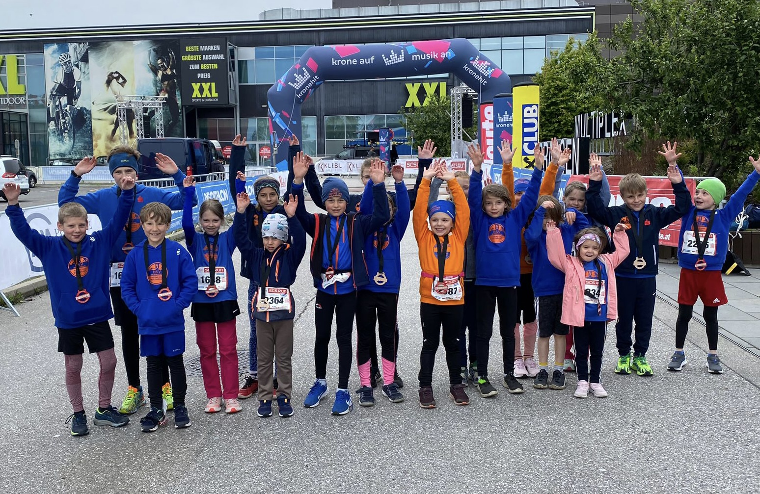 Großes Starterfeld beim SCS Run Vösendorf